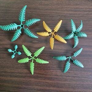 Vintage Playmobil Plants Toy Lot of 6 Pieces